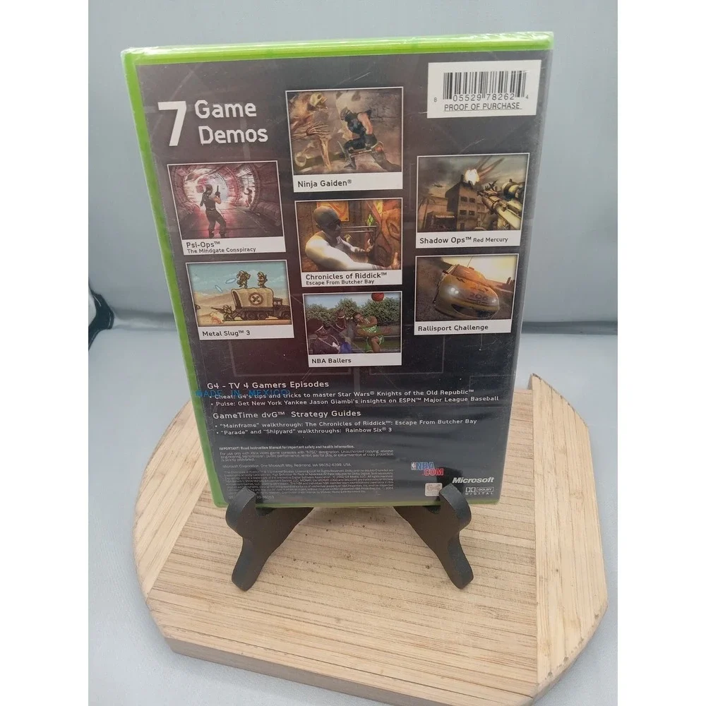 Exhibition: Demo Disc for Xbox -- Vol. 5 (Microsoft Xbox, 2004) NIB SEALED